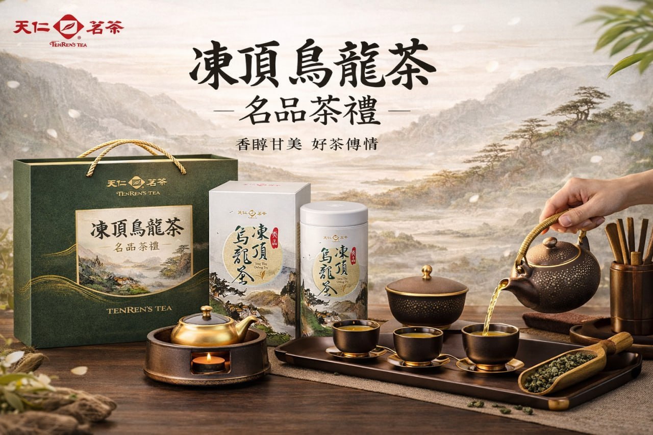 凍頂烏龍茶名品茶禮與品茗情境